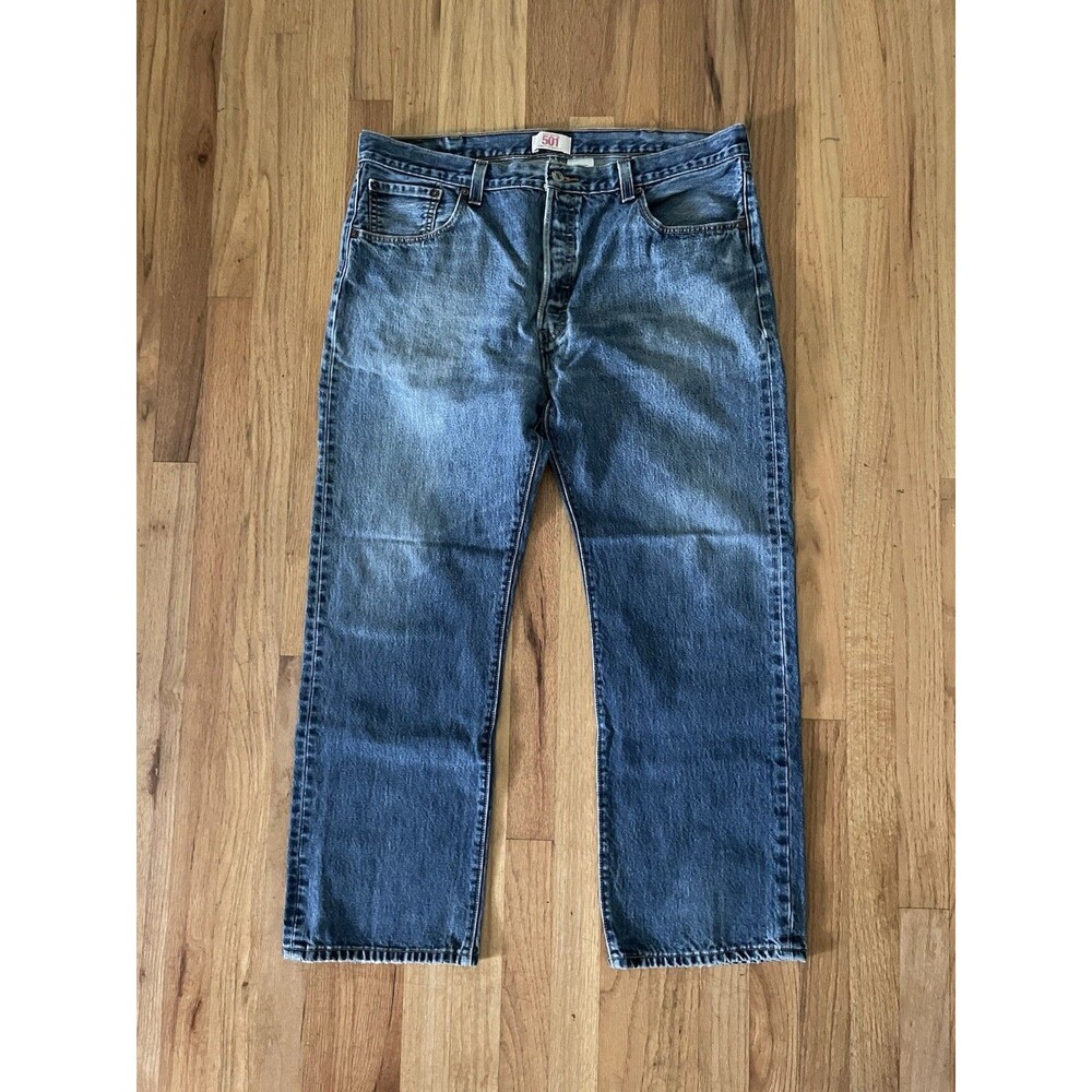 Levi's 501 XX Jeans 40x30, Straight Fit Buttonfly, Authentic 06/09